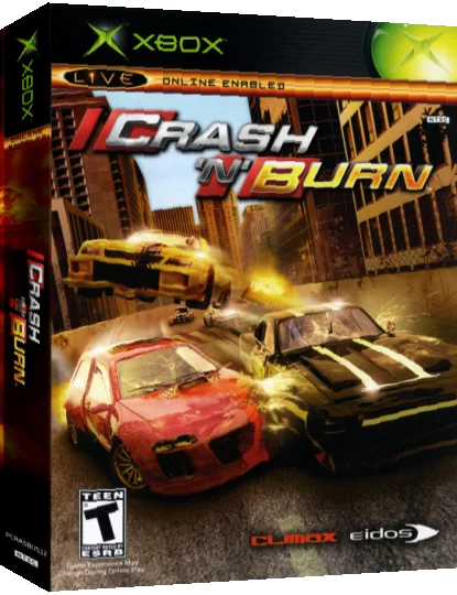 Crash 'n' Burn — box-3D (US)