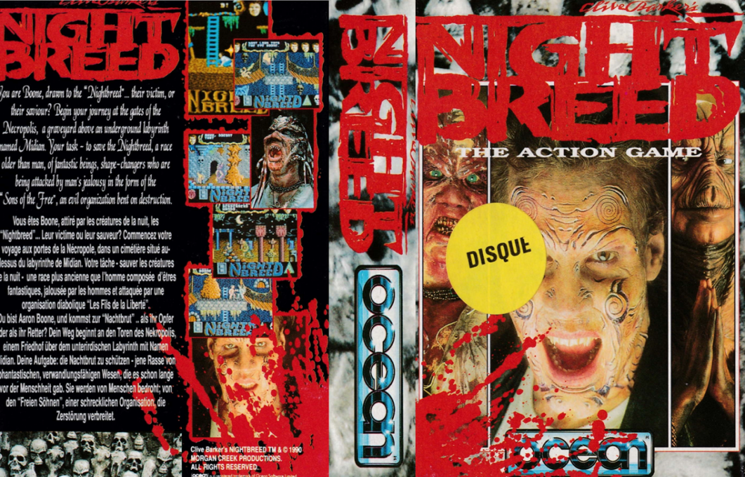 Nightbreed - The Action Game — box-texture (EU)