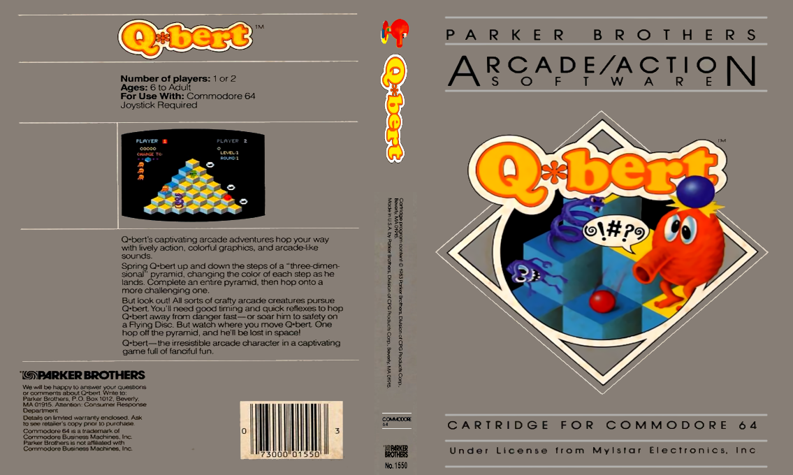 Q-bert — box-texture (US)