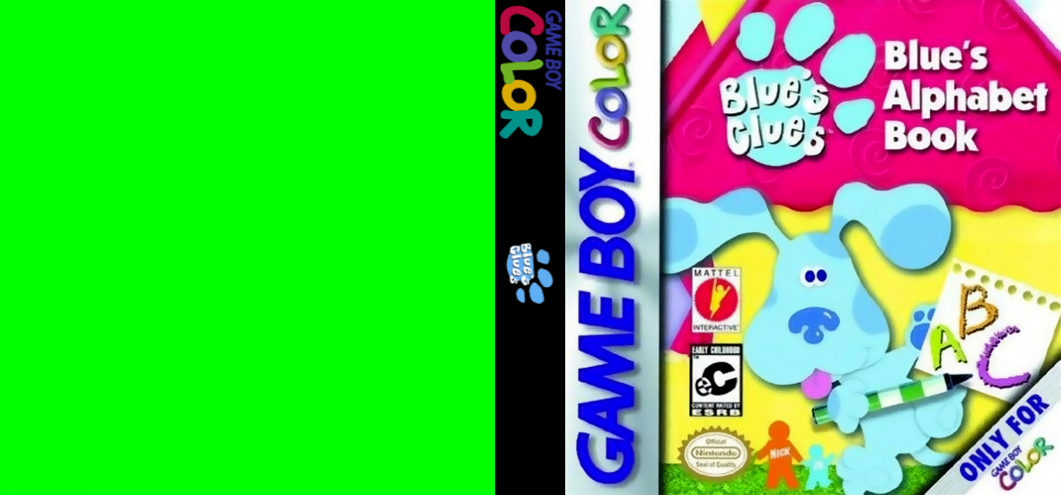 Blue's Clues - Blue's Alphabet Book — box-texture (US)
