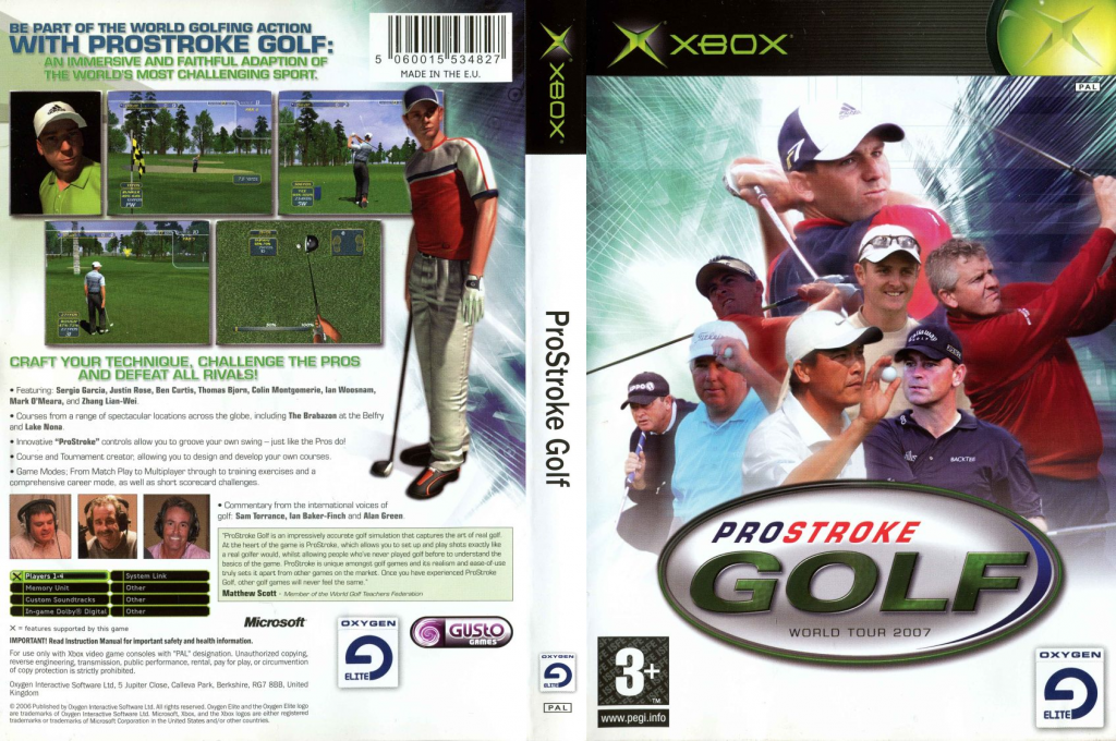 ProStroke Golf - World Tour 2007 — box-texture (WOR)