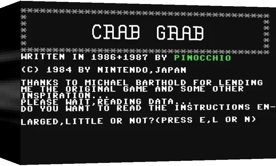 Crab Grab — box-3D (WOR)
