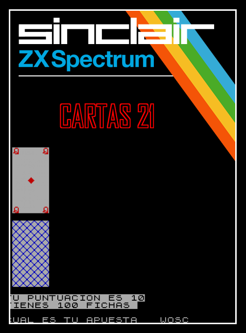 Cartas 21 box art