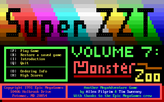 Super ZZT box art