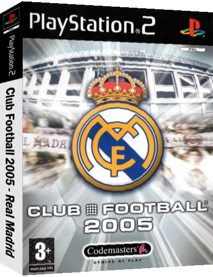 Club Football 2005 - Real Madrid — box-3D (EU)
