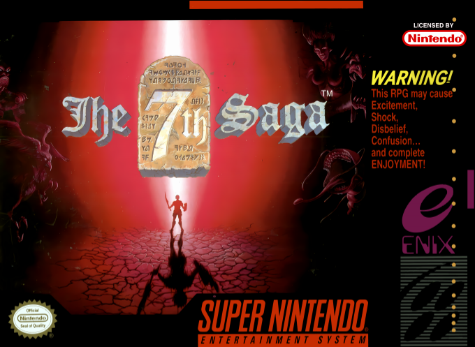 7th Saga The box art