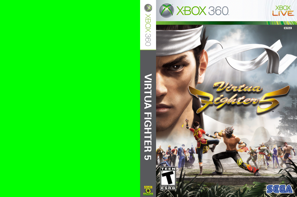 Virtua Fighter 5 — box-texture (US)