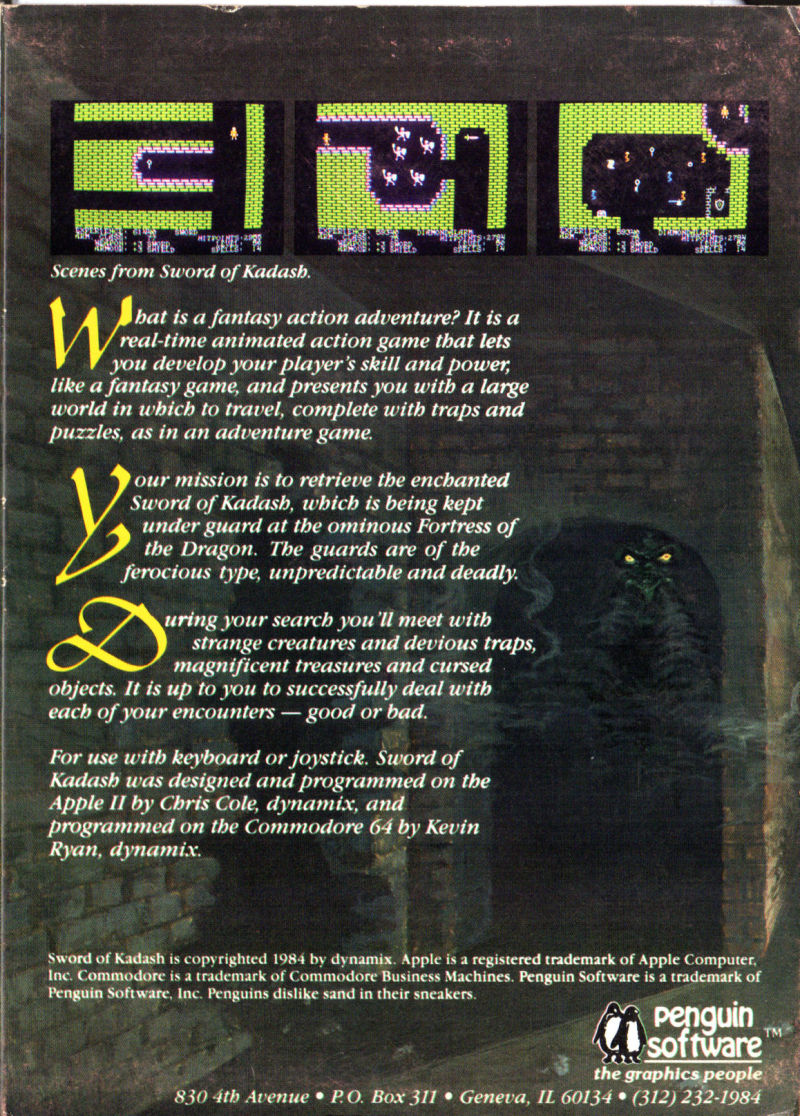Sword Of Kadash — box-2D-back (US)