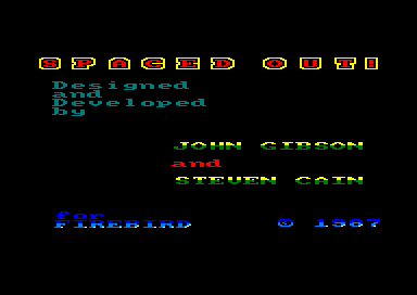 Spaced Out — sstitle (EU)