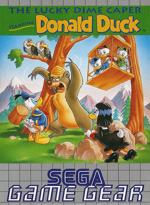 Lucky Dime Caper Starring Donald Duck, The — box-2D (EU)