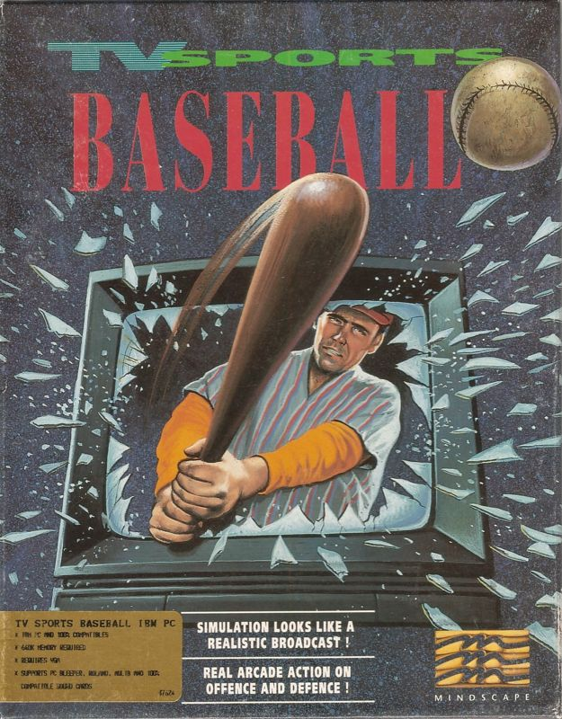 TV Sports - Baseball — box-2D (EU)