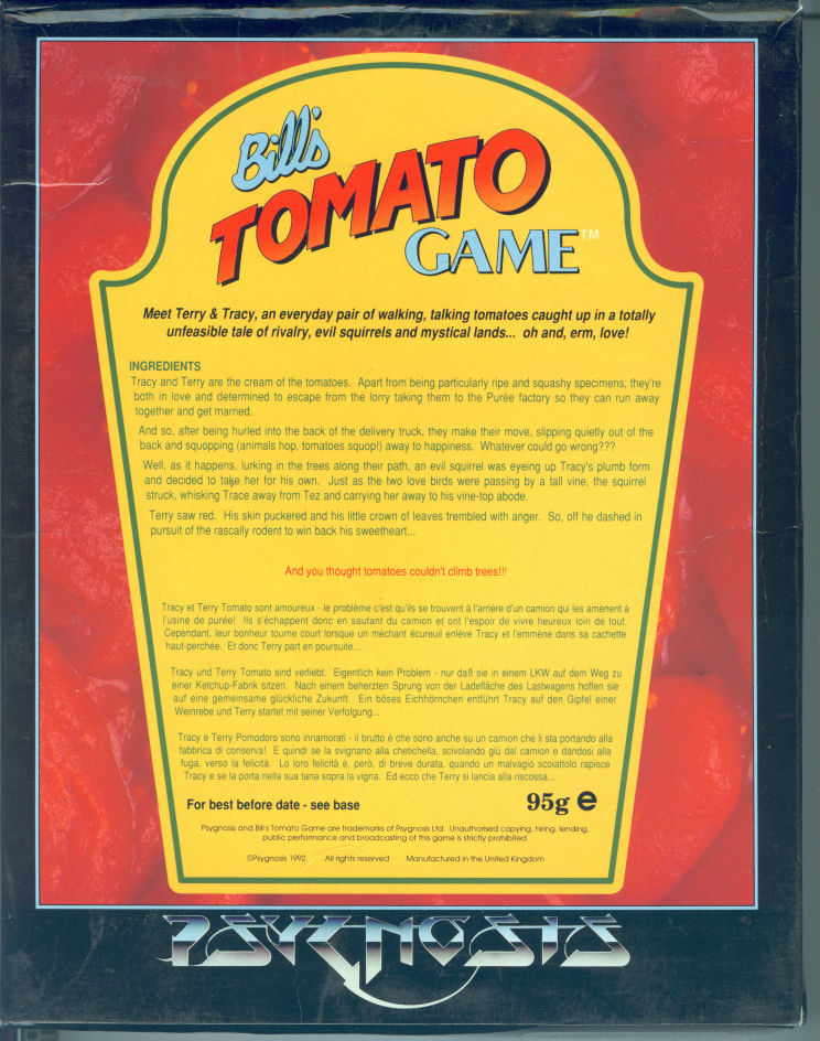 Bill's Tomato Game — box-2D-back (WOR)