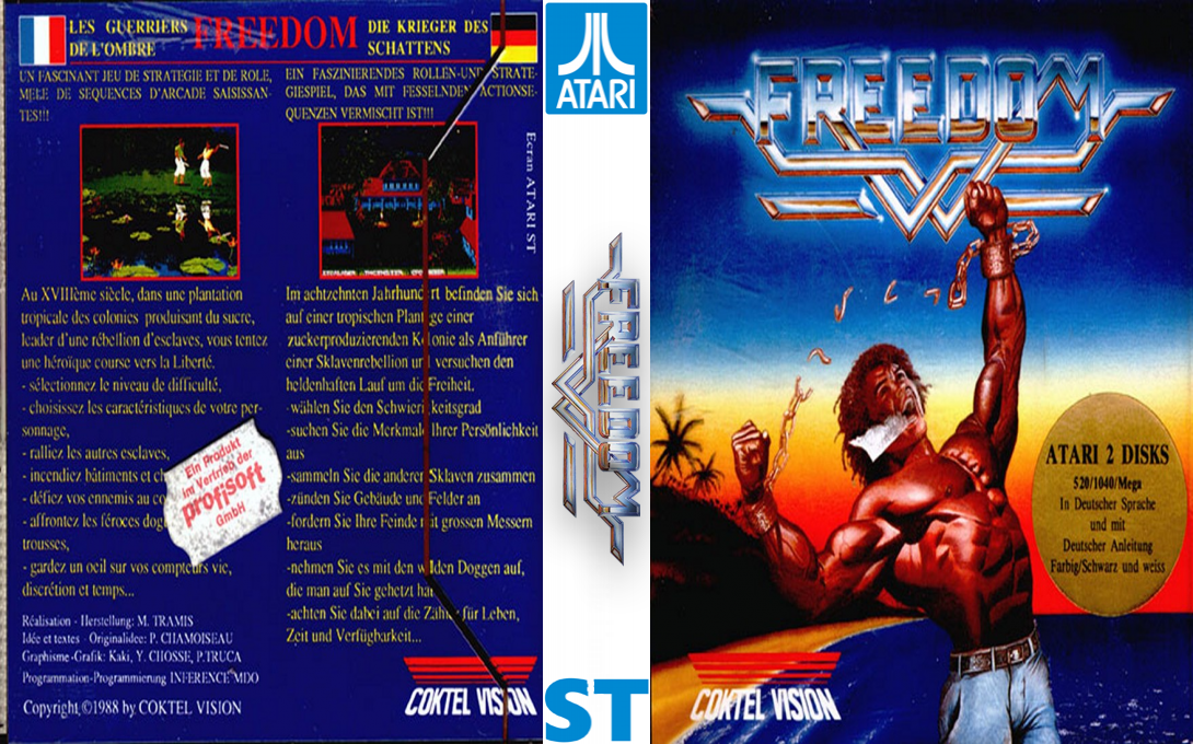 Freedom - Les Guerriers De L'Ombre — box-texture (EU)