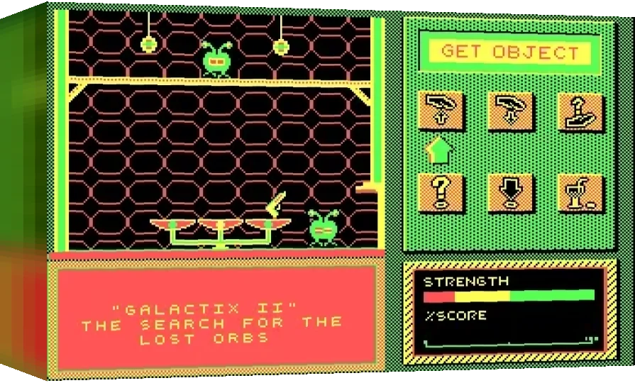 Galactix II : The Search For The Lost Orbs — box-3D (WOR)