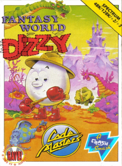 Dizzy 3 - Fantasy World Dizzy box art