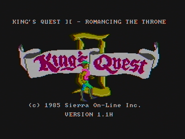 King's Quest 2 - Romancing the Throne — sstitle (US)