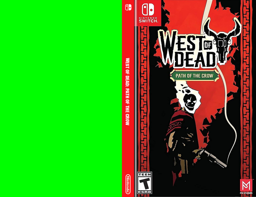 West of Dead - Path of the Crow — box-texture (US)