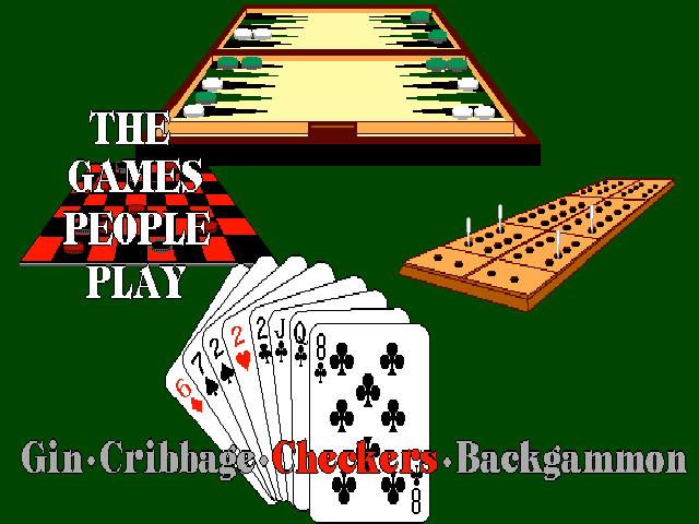 Games People Play, The - Gin, Cribbage, Checkers, Backgammon — sstitle (US)