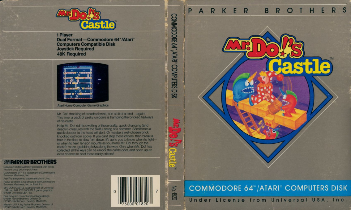 Mr. Do's Castle — box-texture (US)