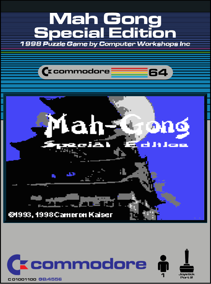 Mah Gong - Special Edition box art