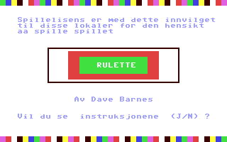 Rulette — sstitle (WOR)