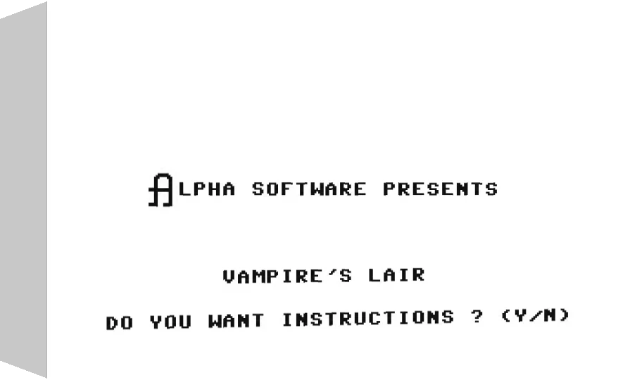 Vampire's Lair — box-3D (WOR)