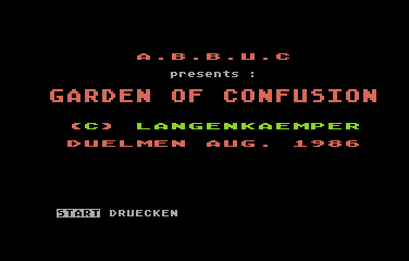 Garden Of Confusion — sstitle (WOR)