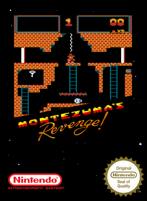 Montezuma's Revenge box art