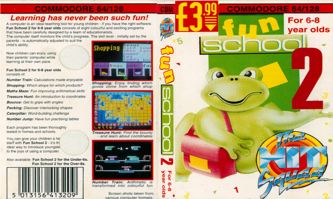 Fun School 2 : For 6-8 year olds — box-texture (EU)