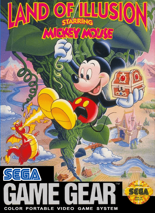 Land Of Illusion Starring Mickey Mouse box art
