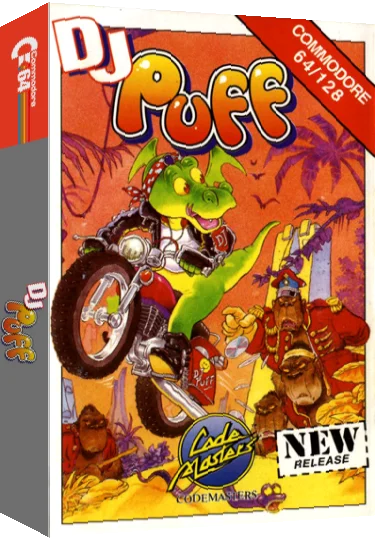 DJ Puff's Volcantic Capers — box-3D (EU)