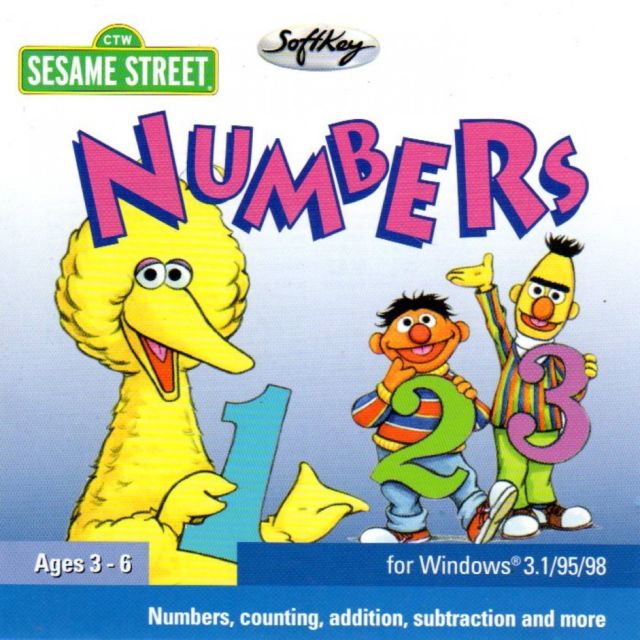 Sesame Street: Numbers box art