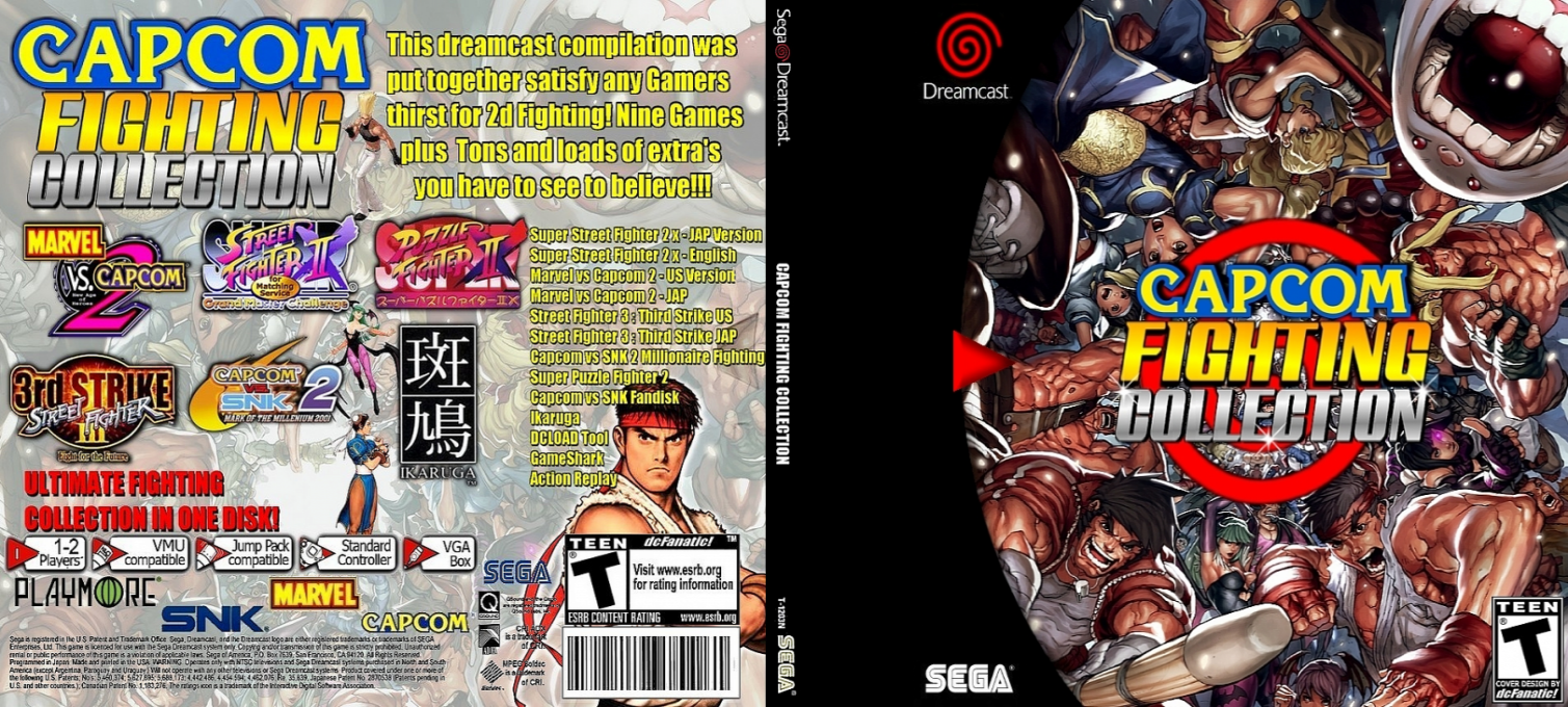 Capcom Fighting Collection — box-texture (WOR)