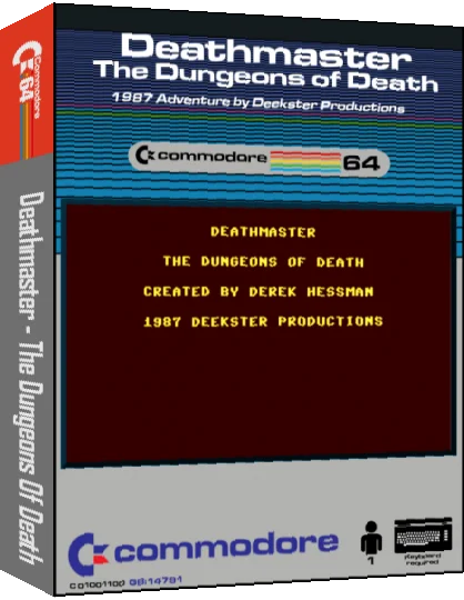 Deathmaster : The Dungeons of Death — box-3D (CUS)