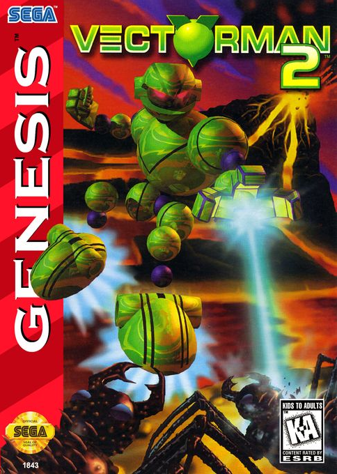 Vectorman 2 box art