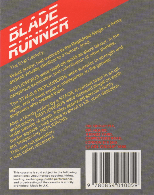 Blade Runner — box-2D-back (EU)