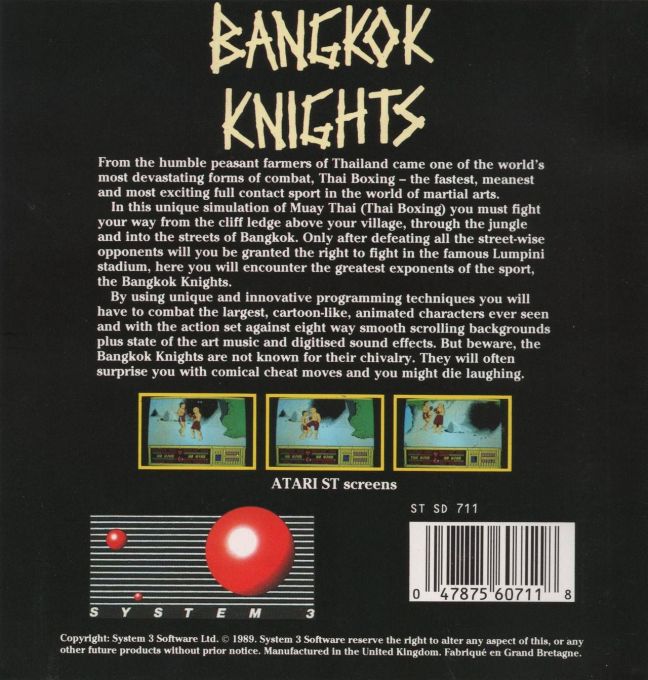 Bangkok Knights — box-2D-back (EU)