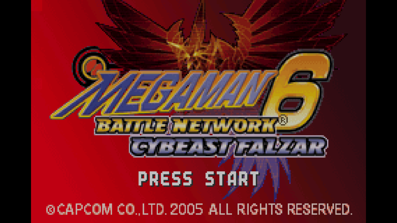 Megaman Battle Network 6 - Cybeast Falzar — sstitle (WOR)