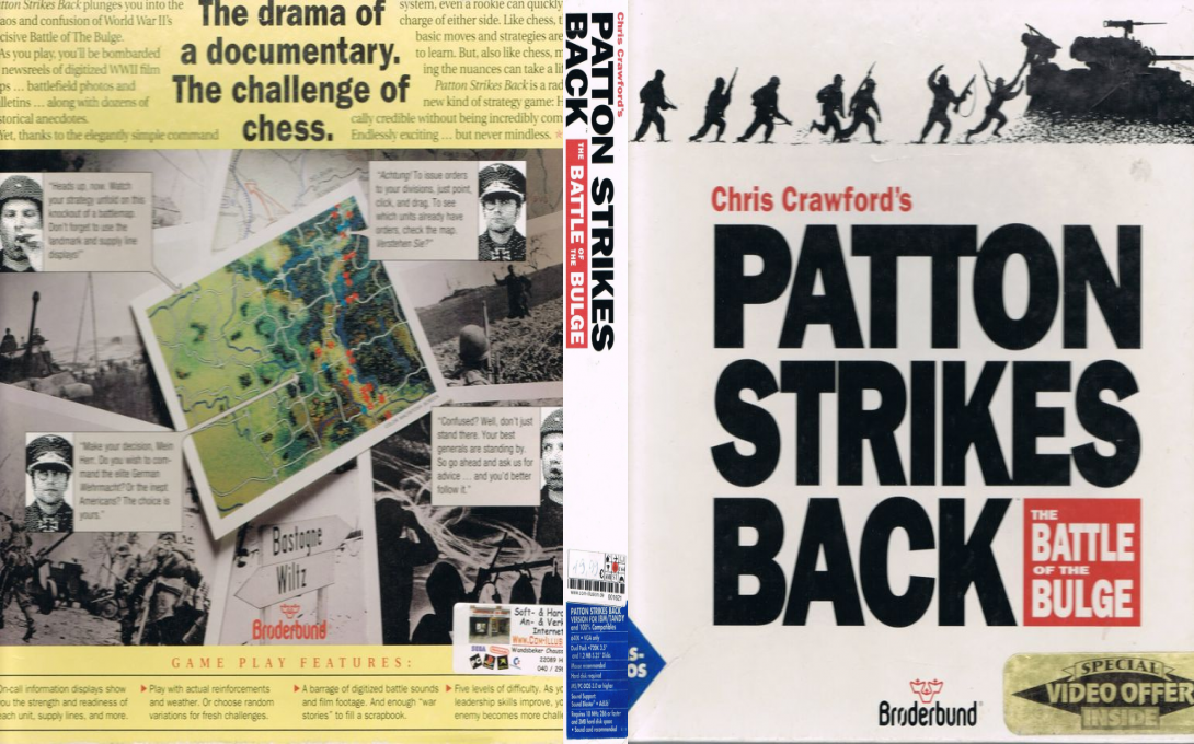Patton Strikes Back - The Battle Of The Bulge — box-texture (US)
