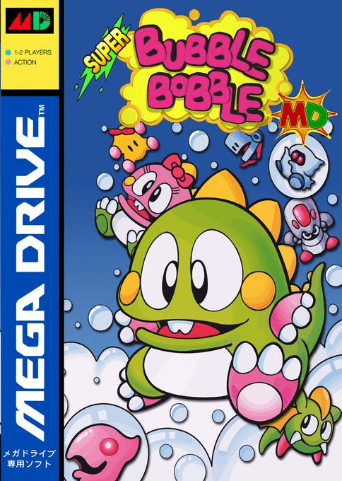 Super Bubble Bobble — box-2D (JP)