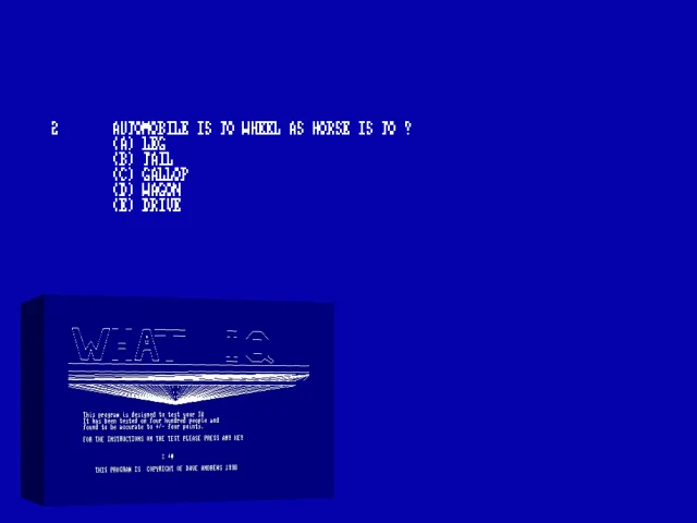 What IQ — mixrbv2 (WOR)