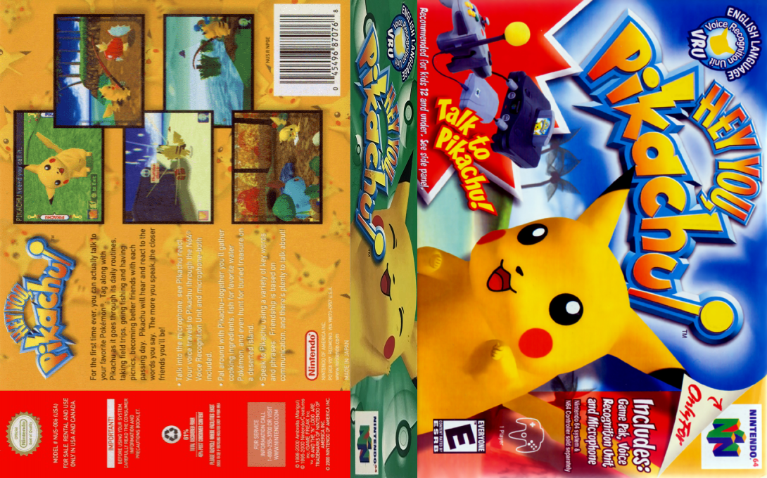 Pikachuu Genki de Chuu — box-texture (US)