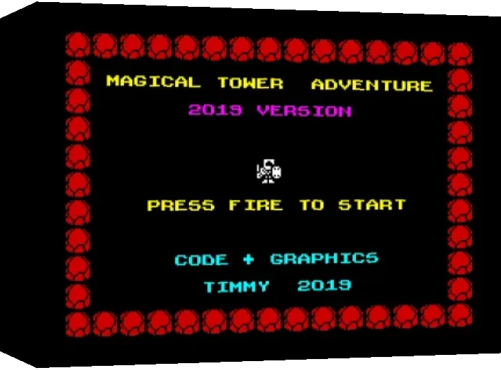 Magical Tower Adventure 2019 Version — box-3D (WOR)