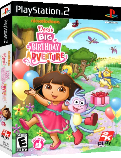 Nickelodeon Dora's Big Birthday Adventure — box-3D (US)