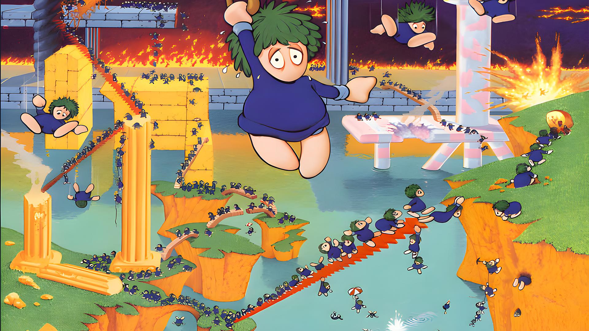 Oh No! More Lemmings — fanart