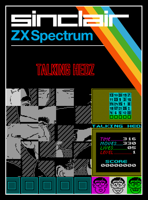Talking Hedz box art