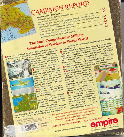 Campaign - Tactical & Strategic War Simulation — box-2D-back (EU)
