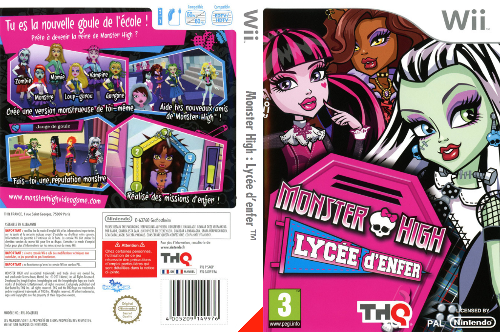 Monster High - Scuola da Paura — box-texture (FR)
