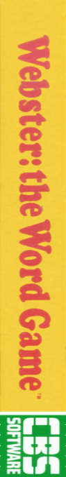 Webster - The Word Game — box-2D-side (US)