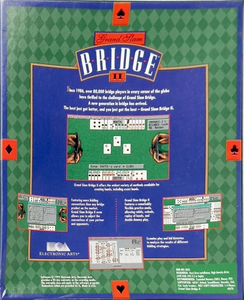 Grand Slam Bridge II — box-2D-back (WOR)